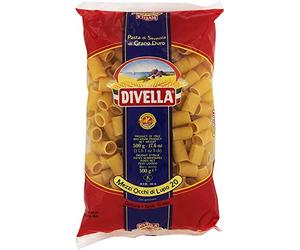 Divella Mezzi Occhi di Lupo N. 20 semoule de blé dur pour pâtes italiennes 500 g + Italian Gourmet Polpa di Pomodoro boîte de 400 g