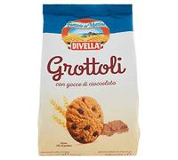 Divella Rouleaux Biscuits Frollini avec gouttes de chocolat, 400 g