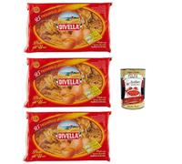 Wasa Original Lot de 3 crackers avec 100 % farine de seigle, tranches croustillantes avec farine de seigle entier, riches en fibres, 275 g + boîte italienne Gourmet Polpa di Pomodoro 400 g