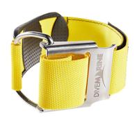 Divemarine Stainless Steel Scuba Diving Tank Strap Jaune 10-12-15L