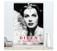 Diven der Stummfilm-Ära (hochwertiger Premium Wandkalender 2026 DIN A2 hoch), Kunstdruck in Hochglanz: Die glamourösesten Frauen der 20er-Jahre