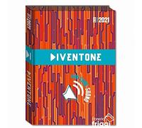 DIVENTONE. Agenda scolaire daté 2021/2022 - 16 MOIS ROUGE/ORANGE