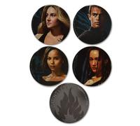 Divergent Dauntless 5 Badge Set