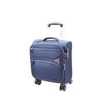 Divergent Retail DR543 Valise cabine souple sous le siège | Nylon jacquard 900D | 8 roues doubles pivotantes | Serrure à combinaison TSA | 2 poches avant zippées | Extensible | Doublure de marque |