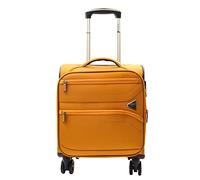 Divergent Retail DR543 Valise de cabine à coque souple | Nylon jacquard 900D | 8 roues doubles pivotantes | Serrure à combinaison TSA | 2 poches avant zippées | Extensible | Doublure de marque |