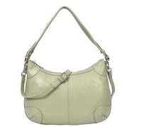 Divergent Retail Gio Sac à bandoulière en cuir véritable pour femme, petite bandoulière, pochette pour téléphone portable, menthe, Small