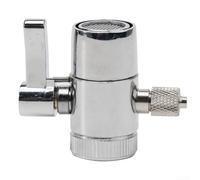 Divergent Robinet Laiton Massif Adaptateur pour m22 pour m24 | Laiton massif , résistance chaleur, finition chromée, vanne 3 voies, fuite