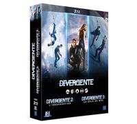 Divergente – Blu-ray – Coffret trilogie (Cinq Destins, L'insurrection, Au-Delà du Mur)