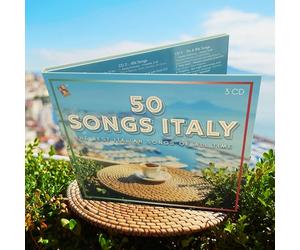 Divers - 50 chansons italiennes, recueil des meilleures chansons italiennes