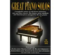 DIVERS AUTEURS Great Piano Solos - The Black Book (Poche)