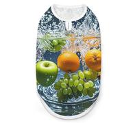 Divers fruits Chemise pour chien à séchage rapide Respirant T-shirt doux extensible sans manches Vêtements pour chien XL