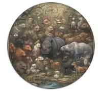 Divers mammifères dans Un Monde Fantastique 1000pcs (67.5x67.5cm) Puzzles Adaptés Aux Adultes Et Aux Personnes Âgées De 14 Ans Et Plus