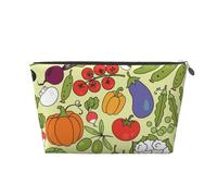 Divers modèles de légumes, Trousse de Toilette Trousse de Maquillage Sac à cosmétiques Trousse de Toilette de Voyage Portable