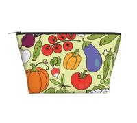 Divers modèles de légumes, Trousse de Toilette Trousse de Maquillage Sac à cosmétiques Trousse de Toilette de Voyage Portable