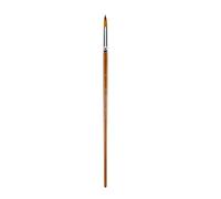 Divers pinceaux d ' Art de Conception de tête pour Les Techniques de Toile, Pointe Plate/éventail/Ronde, Manche en Bois, Outil de Peinture, Brosse à Poils en Nylon, pinceaux pour Artistes