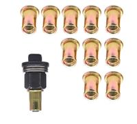 Divers rivets à main en alliage d'aluminium adaptés pour les rénovations domestiques, la réparation de voiture, le travail du métal et la petite fabrication d'écrous à rivets pour le travail des