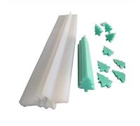 Divers Tubes DIY Bougie Savon Moule Long Sandwich Moule Silicone Noël Arbre Papillon Dauphin Forme Mousse Gâteau Fabrication Du Savon Outils, Chocolat Pâtisserie Moule - Noël Arbre