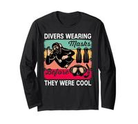 Divers Wearing Masks Before They Were Cool Manche Longue