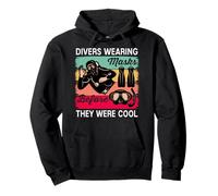 Divers Wearing Masks Before They Were Cool Sweat à Capuche