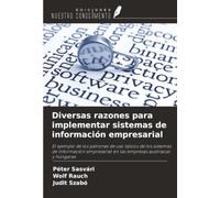 Diversas razones para implementar sistemas de información empresarial: El ejemplo de los patrones de uso típicos de los sistemas de información empresarial en las empresas austriacas y húngaras
