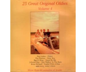 Diverse - 25 Great Original Oldies - Volume 4 (CD 2686972)
