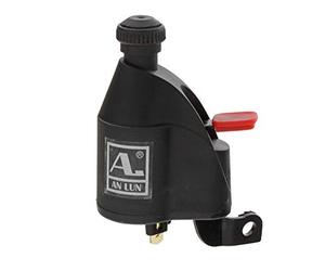 Diverse Aero-Dynamo ANLUN, 6V/3W, Black Fibre-Glass, with German Approval no., with Double Connection, Left, with overvoltage Protection, Single Box