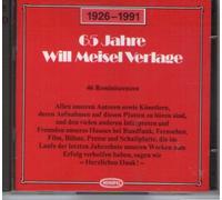 diverse: B runa Fritz, Betty Sedlmayer, Margot Hilscher, Ilse Hbener, das Hansen Septett, 3 Travellers, Rodgers Gesangsduett Udo Jürgens, Dalida,... - 65 Jahre Will Meisel Verlage, 46 Reminizenzen