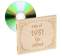 diverse - Jahrgangs-Musik-CD 1931 - Die persönliche Geschenkidee mit Ihrer Wunsch-Gravur