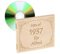 diverse - Jahrgangs-Musik-CD 1937 - Die persönliche Geschenkidee mit Ihrer Wunsch-Gravur