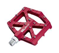 XLC Plattformpedalen MTB " PD-M12 " Plat Pédales Enduro Downhill Aluminium Rouge