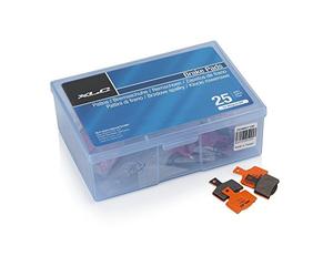 Diverse XLC Scheibenbremsbeläge Magura MT BP-O32 Werkstattbox, mit 25 Set