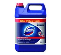 Diversey Domestos Nettoyant Hygiénique 5L Classic avec Chlore Actif Gel épais Javel Quantité:1