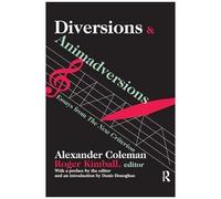 Diversions And Animadversions