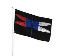 Diversité Bannière De Jardin 90X150Cm Libellule Russe Drapeau De Jardin Couleurs Vives Drapeaux Personnalisé Pour Festival, Jardin, Décoration D'Intérieur