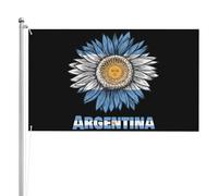 Diversité Drapeaux 90X150Cm Tournesol Vintage Argentine Argentine Drapeau Personnalisé Polyester Drapeau De Jardin Pour Cadeau D'Anniversaire, Festival, Cadeau De Noë