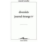 Diversités Marcel Conche (Auteur)