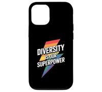 Diversity Is Our Superpower Pride Tee Coque pour iPhone 12/12 Pro