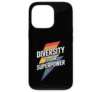 Diversity Is Our Superpower Pride Tee Coque pour iPhone 13 Pro