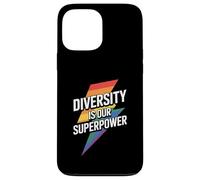Diversity Is Our Superpower Pride Tee Coque pour iPhone 13 Pro Max