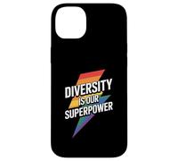 Diversity Is Our Superpower Pride Tee Coque pour iPhone 14 Plus