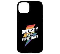 Diversity Is Our Superpower Pride Tee Coque pour iPhone 15 Plus