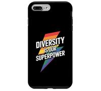 Diversity Is Our Superpower Pride Tee Coque pour iPhone 7 Plus/8 Plus