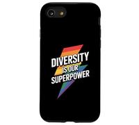 Diversity Is Our Superpower Pride Tee Coque pour iPhone SE (2020) / 7 / 8