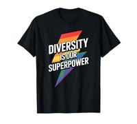 Diversity Is Our Superpower Pride Tee T-Shirt