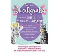 DIVERTIBOOKS - Método Divertigrafía: Caligrafía Divertida Para Practicar y Aprender - Cuaderno de Caligrafía Letra de Imprenta Pauta Montessori 3,5 mm ... sobre el aprendizaje de la escritura