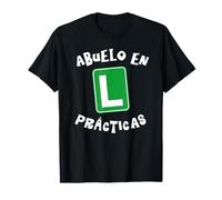 Divertida camiseta Abuelo en Practicas. T-shirt espagnol Abuelos T-Shirt