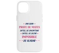 Divertido PROFE DE Mates Mujer Una Gran PROFE DE Mates Coque pour iPhone 14 Plus
