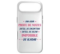 Divertido PROFE DE Mates Mujer Una Gran PROFE DE Mates Coque pour iPhone Air