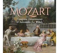 Wolfgang Amadeus Mozart – Divertimenti et Sérénades pour instruments à vent (Intégrale) – CD – Edel