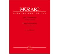 Divertimenti K136-138 String Quartet Pts / Set De Partitions